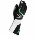 Karting Gloves Sparco TIDE-K Hvid Størrelse 9