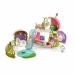 Playset Schleich Glittering flower house with unicorns, lake and stable Кон Пластмаса