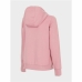 Damen Sweater mit Kapuze 4F Zip Up Rosa