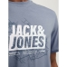 Ανδρική Μπλούζα με Κοντό Μανίκι Jack & Jones JCOMAP SUMMER 12257908 Μπλε