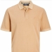 Men’s Short Sleeve Polo Shirt Jack & Jones JPRBLUWILLIAM  12257315  Beige