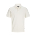 Ανδρική Μπλούζα Polo με Κοντό Μανίκι Jack & Jones JPRBLUWILLIAM  12257315  Λευκό
