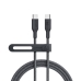 Cable USB Anker A80F6H11 Negro/Gris 1,8 m