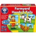 Utbildningsspel Orchard Farmyard Heads & Tails (FR)