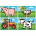 Lærerigt Spil Orchard Farmyard Heads & Tails (FR)