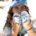 Strandtofflor för barn Stitch Blå