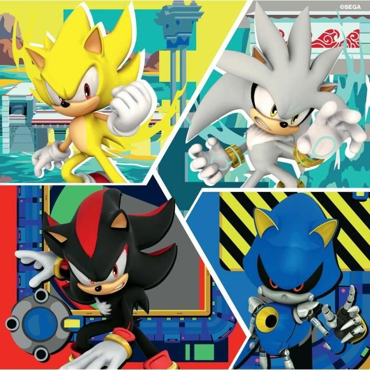 Palapeli Ravensburger SONIC (FR)