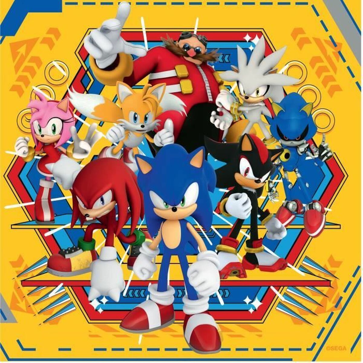 Palapeli Ravensburger SONIC (FR)