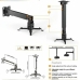 Tilt and Swivel Ceiling Mount for Projectors Equip 650702