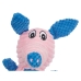 Legetøj til hunde Blå Pink Gris 27 x 11,5 x 19 cm Bamse med lyd