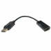 DisplayPort til HDMI-adapter 3GO ADPHDMI Sort 15 cm