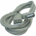 USB ilginamasis kabelis 3GO 5m USB 2.0 A M/FM Pilka 5 m