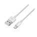 Kabel iz USB v Lightning Aisens A102-0036 Bela 2 m