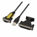 Dátový Kábel s USB Aisens A104-0039 Čierna 1,8 m