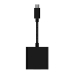 USB-C-zu-DisplayPort-Adapter Aisens A109-0345 15 cm Schwarz 4K Ultra HD