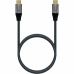 USB-C-Kaapeli Aisens A107-0670 60 cm Harmaa (1 osaa)
