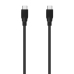 USB-C-kábel Aisens A107-0701 Fekete 60 cm (1 egység)