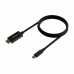 HDMI kabelis Aisens A109-0623 Juoda 80 cm