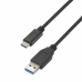 USB-C-kaapeli - USB Aisens A107-0060 Musta 1 m