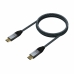 USB-C kábel Aisens A107-0671 1 m Sivá (1 kusov)