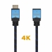 Kabel HDMI Aisens A120-0454 Czarny Czarny/Niebieski 3 m