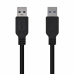 USB Cable Aisens A105-0447 Черен 2 m (1 броя)