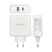 Φορτιστής USB Τοίχου Aisens ASCH-2PD45A-W Λευκό 57 W USB-C (1 μονάδα)