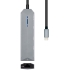 Hub USB Aisens ASUC-5P003-GR Cinzento 100 W