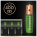 Polnjive Baterije DURACELL DURHR03B4-850STCX5 1,2 V AAA (4 kosov)