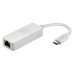 USB 3.0 Gigabit Ethernet adapter D-Link DUB-E130 Hvit