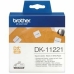 Printer Labels Brother DK-11221 White Black/White