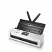Bærbar Duplex Wifi Farge-Printer Brother ADS-1700W 25 ppm