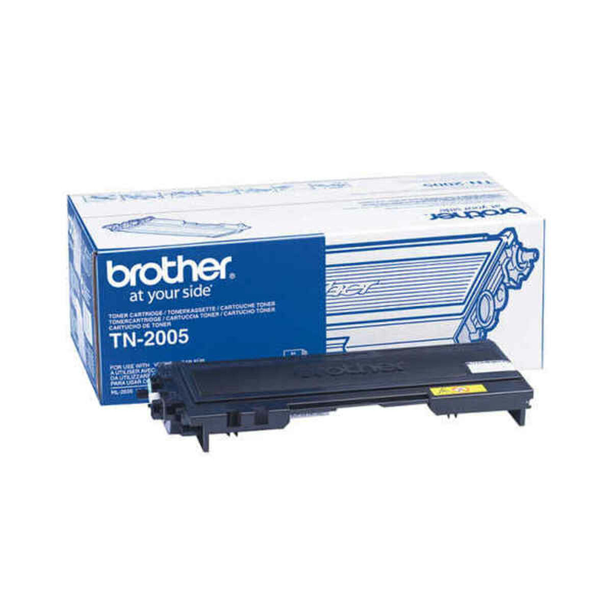 Original toner Brother TN2005 Sort