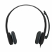 Ακουστικά με Μικρόφωνο Logitech 981-000589 Μαύρο