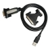 Adapter USB v RS232 NANOCABLE 10.03.0002 1,8 m Črna 1,8 m