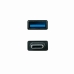 USB Adaptor NANOCABLE 10.02.0010 Black (1 Unit)