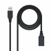 USB-Kabel NANOCABLE 10.01.0903-BK Schwarz 3 m