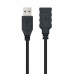 USB Kabelis NANOCABLE 10.01.0903-BK Melns 3 m