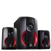 Мультимедийные динамики Multimedia Hiditec SPK010000 80W Bluetooth Красный 100 W 40 W