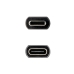 Câble USB-C NANOCABLE 10.01.4402 Noir 2 m (1 Unité)