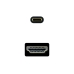 USB-C til HDMI-kabel NANOCABLE 10.15.5132 Sort 1,8 m 4K Ultra HD