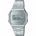 Мъжки часовник Casio A168WEM-7EF Сив Сребрист