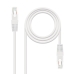 Ethernet LAN Cable NANOCABLE 10.20.0402-W White 2 m