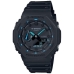 Мъжки часовник Casio GA-2100-1A2ER Дигитален Аналог Черен