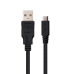 Кабел USB към micro USB NANOCABLE 10.01.0503 3 m Черен