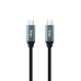 USB-C kabel NANOCABLE 10.01.4300 50 cm Černý