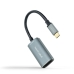 USB-C – DisplayPort adapteris NANOCABLE 10.16.4104-G Pilka 15 cm 8K Ultra HD