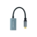 Adaptador USB-C a DisplayPort NANOCABLE 10.16.4104-G Gris 15 cm 8K Ultra HD