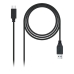 Cablu USB la Mini USB NANOCABLE 10.01.4001-L150 (1,5M) Negru