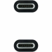 USB-C-kabel NANOCABLE 10.01.4101-L150 Sort 1,5 m (1 enheder)